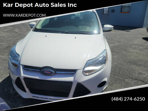 2014 Ford Focus for sale at Kar Depot Auto Sales Inc in Allentown PA