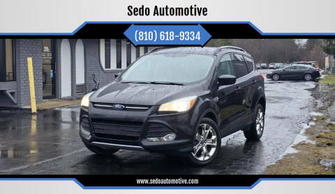 2014 Ford Escape for sale at Sedo Automotive in Davison MI