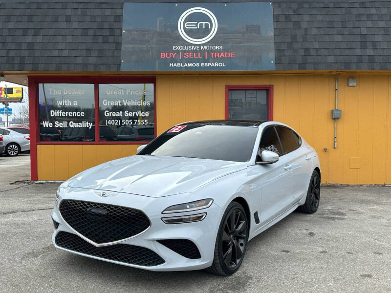 2023 Genesis G70 for sale at Exclusive Motors in Omaha NE