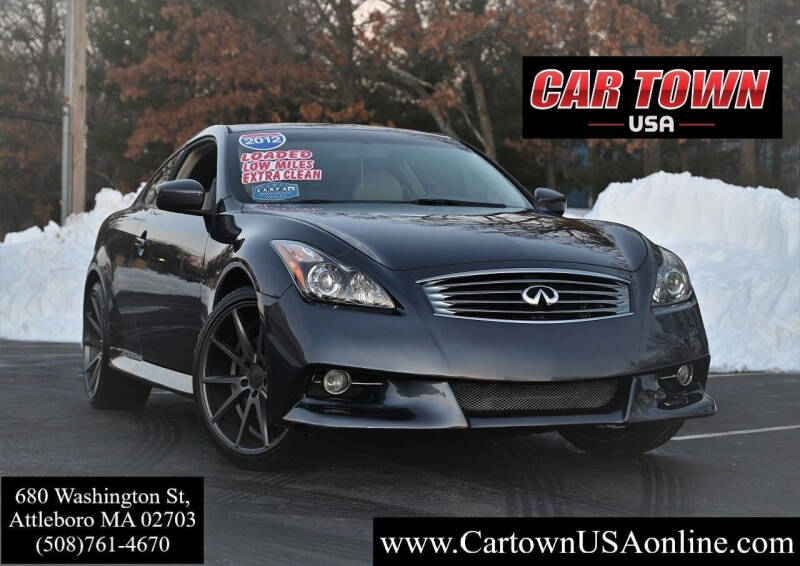 2012 Infiniti G37 Coupe for sale at Car Town USA in Attleboro MA