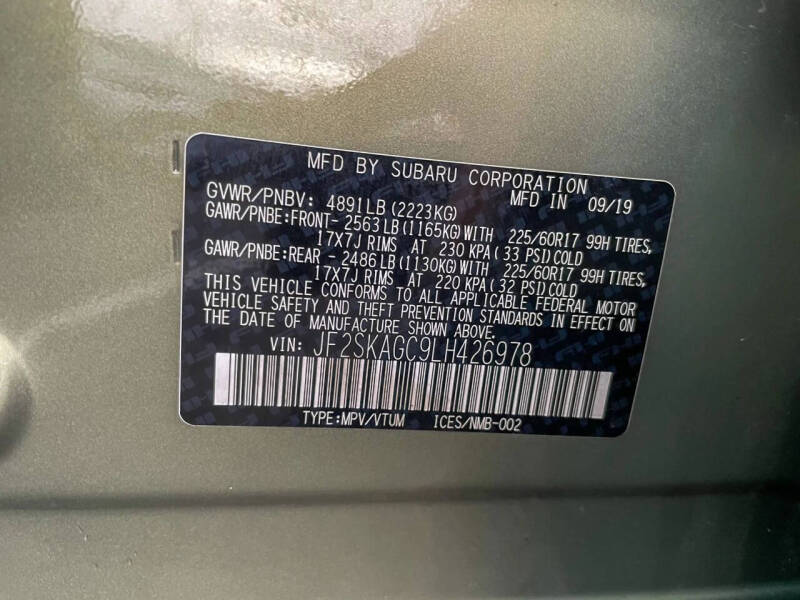 2020 Subaru Forester Premium