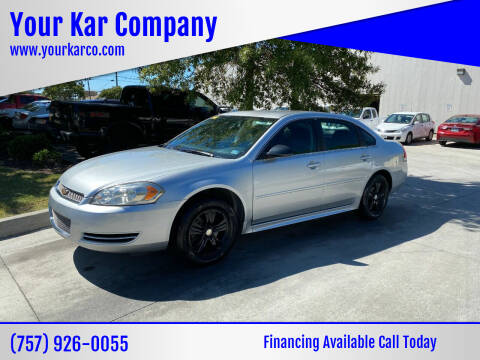 2015 Chevrolet Impala Limited for sale at Your Kar Company in Norfolk VA