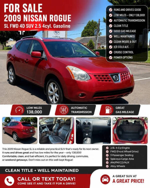 2009 Nissan Rogue S