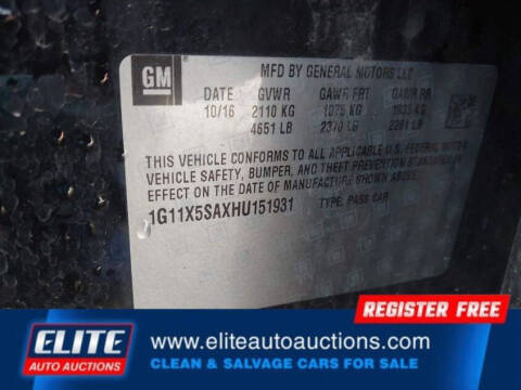 2017 Chevrolet Impala LS Fleet