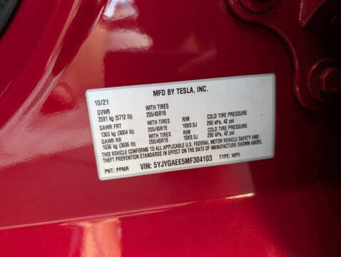 2021 Tesla Model Y Long Range