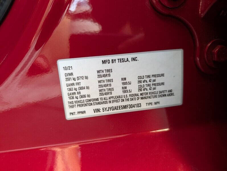 2021 Tesla Model Y Long Range