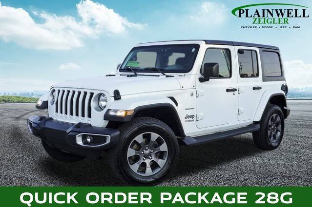 2018 Jeep Wrangler Unlimited for sale at Zeigler Ford of Plainwell in Plainwell MI