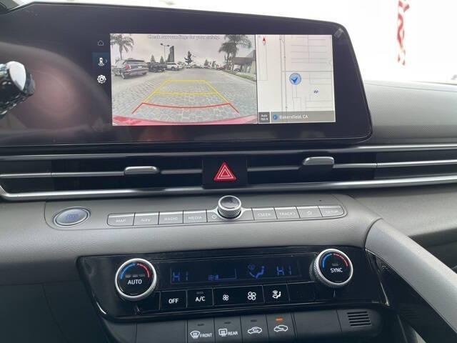 2024 Hyundai Elantra Hybrid Blue