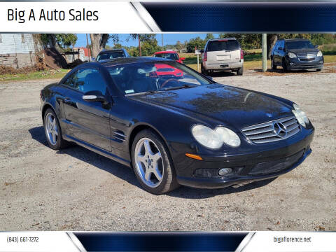 2003 Mercedes-Benz SL-Class for sale at Big A Auto Sales Lot 2 in Florence SC