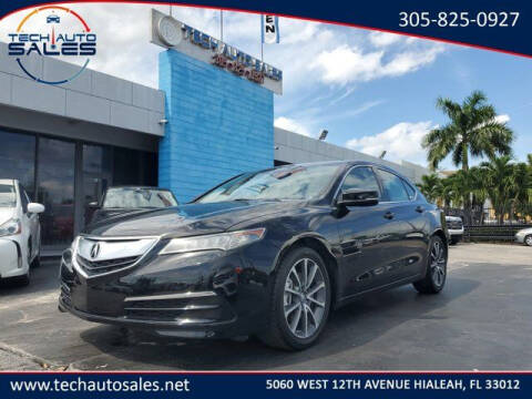 2015 Acura TLX for sale at Tech Auto Sales in Hialeah FL