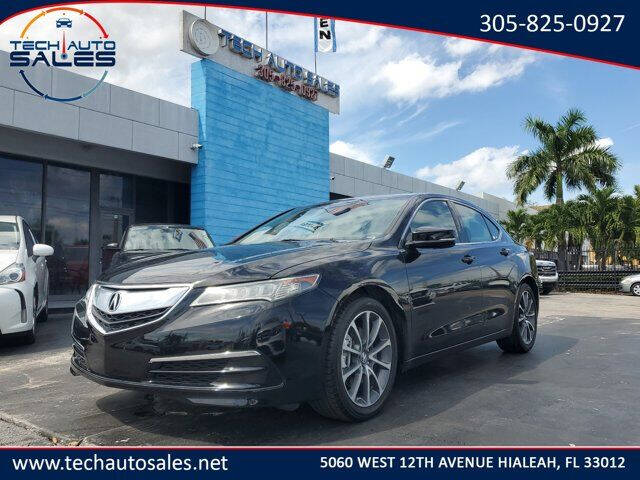 2015 Acura TLX for sale at Tech Auto Sales in Hialeah FL