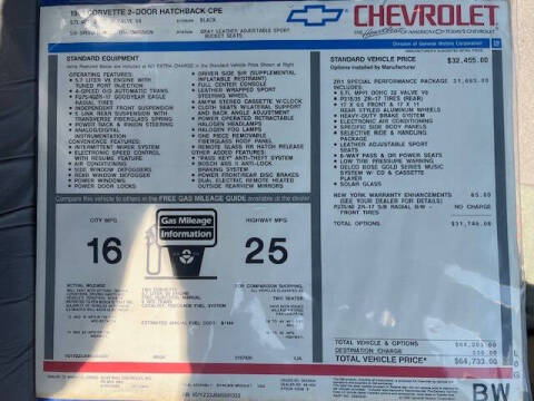 1991 Chevrolet Corvette ZR1