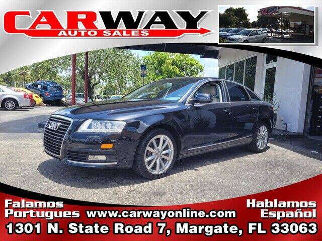 2010 Audi A6 for sale at CARWAY Auto Sales in Margate FL