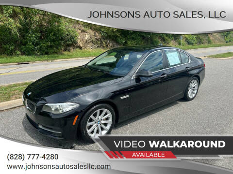 2014 BMW 5 Series for sale at Johnsons Auto Sales, LLC in Marshall NC