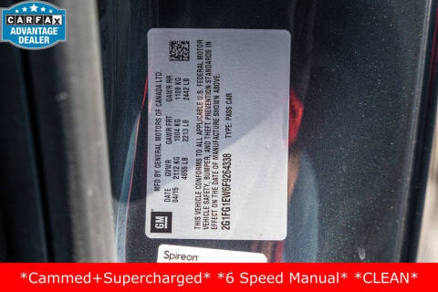 2015 Chevrolet Camaro SS