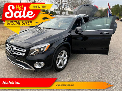 2018 Mercedes-Benz GLA for sale at Aria Auto Inc. - Drive 1 Auto Sales in Wake Forest NC
