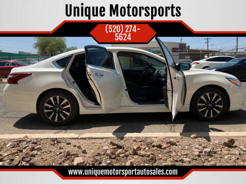 2018 Nissan Altima for sale at Unique Motorsports in Tucson AZ