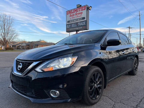 2018 Nissan Sentra for sale at Unlimited Auto Group in West Chester OH