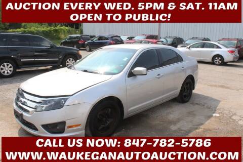 2010 Ford Fusion for sale at Waukegan Auto Auction in Waukegan IL