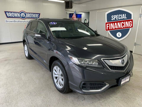 2016 Acura RDX for sale at Brown Brothers Automotive Sales And Service LLC in Hudson Falls NY