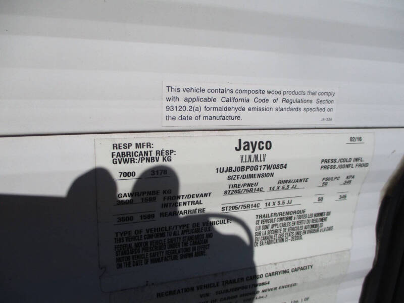 2016 Jayco Jay Flight