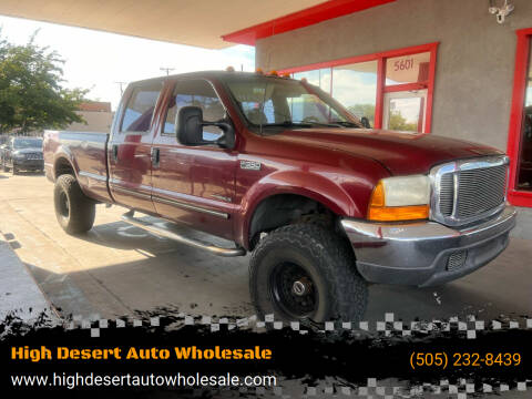 2000 Ford F-350 Super Duty for sale at High Desert Auto Wholesale in Albuquerque NM