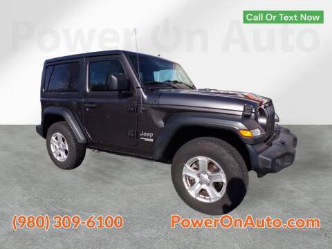 2020 Jeep Wrangler for sale at Power On Auto LLC in Monroe NC