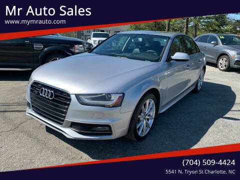 2015 Audi A4 for sale at Mr Auto Sales in Charlotte NC
