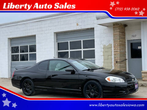 2006 Chevrolet Monte Carlo for sale at Liberty Auto Sales in Merrill IA