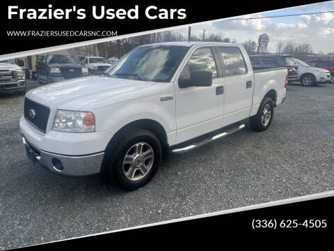 2006 Ford F-150 for sale at Frazier's Used Cars in Asheboro NC