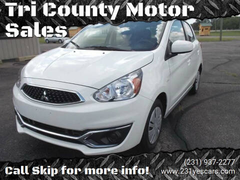 2018 Mitsubishi Mirage for sale at Tri County Motor Sales in Howard City MI