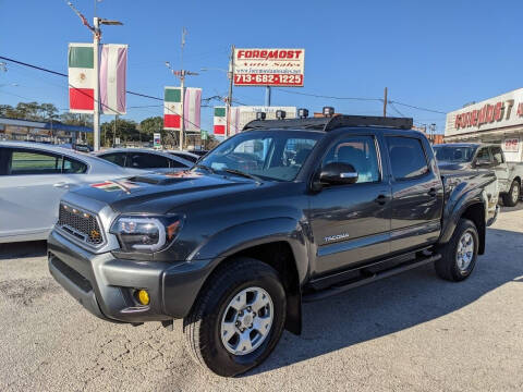 2015 Toyota Tacoma for sale at Foremost Auto Sales in Houston TX