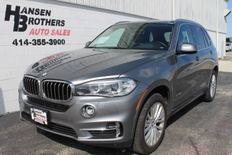 2016 BMW X5 for sale at HANSEN BROTHERS AUTO SALES in Milwaukee WI