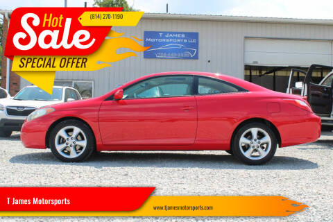 2004 Toyota Camry Solara for sale at T James Motorsports in Gibsonia PA