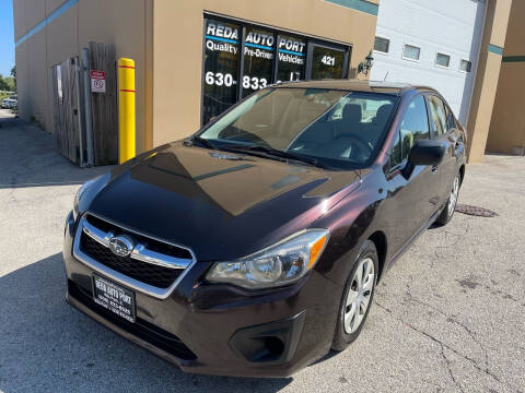 2013 Subaru Impreza for sale at REDA AUTO PORT INC in Villa Park IL