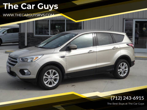 2017 Ford Escape for sale at The Car Guys RV & Auto in Atlantic IA