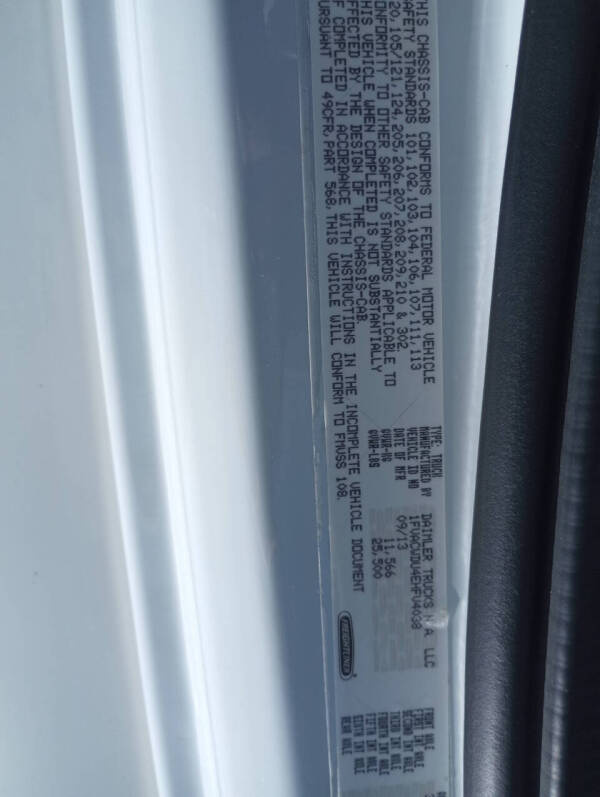 2014 Freightliner M2 106