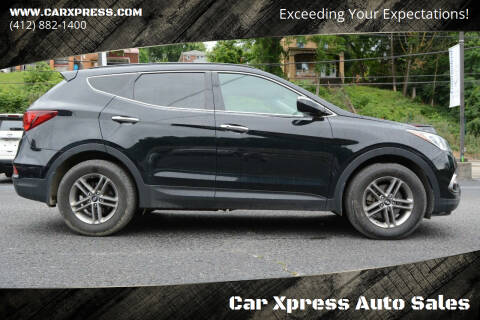 2017 Hyundai Santa Fe Sport for sale at Car Xpress Auto Sales in Pittsburgh PA