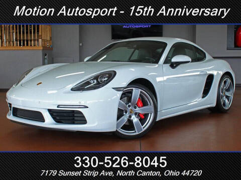 2018 Porsche 718 Cayman for sale at Motion Auto Sport in North Canton OH