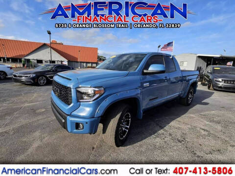2020 Toyota Tundra for sale at American Financial Cars in Orlando FL