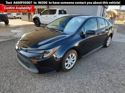2021 Toyota Corolla for sale at POLLARD PRE-OWNED in Lubbock TX