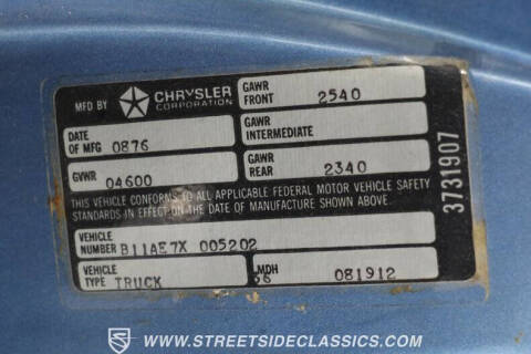 1977 Dodge D200 Pickup