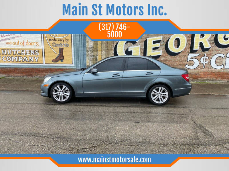 2012 Mercedes-Benz C-Class for sale at Main St Motors Inc. in Sheridan IN