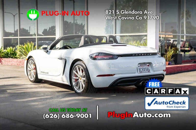 2018 Porsche 718 Boxster S