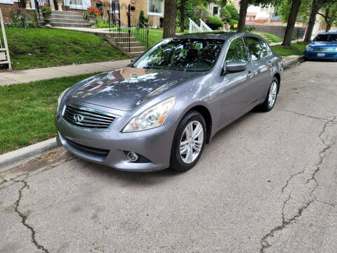 2012 Infiniti G25 Sedan for sale at Grand And Central Auto Sales in Chicago IL