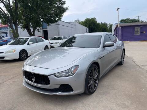 2015 Maserati Ghibli for sale at Quality Auto Sales LLC in Garland TX