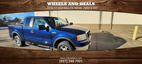 2007 Ford F-150 for sale at Wheels and Deals in New Lebanon OH