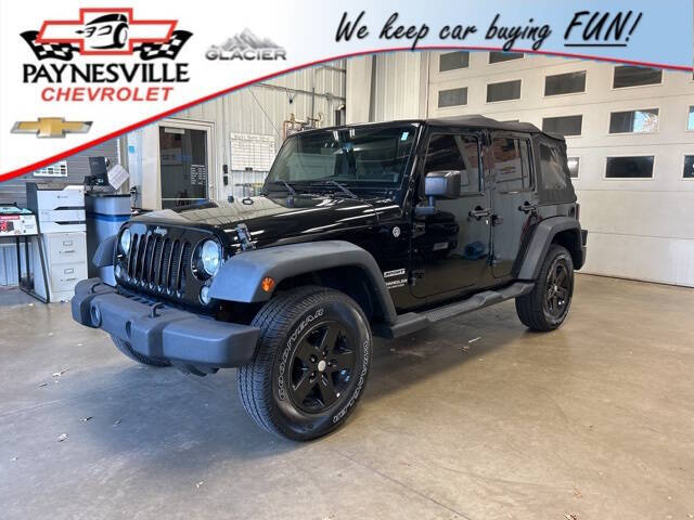 2014 Jeep Wrangler Unlimited for sale at Paynesville Chevrolet in Paynesville MN