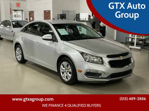 2015 Chevrolet Cruze for sale at GTX Auto Group in West Chester OH