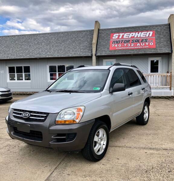 2007 Kia Sportage for sale at Stephen Motor Sales LLC in Caldwell OH